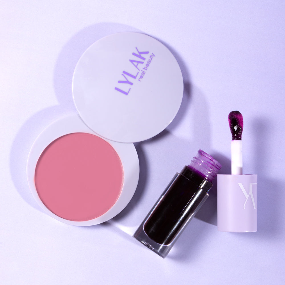 Set Lippie Love Berry Nice + Trust Blush Peaceful Pink