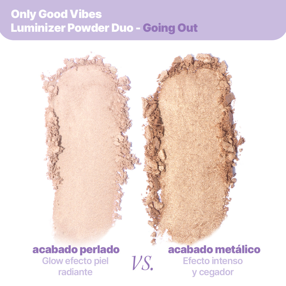 Iluminador Only Good Vibes Luminizer Powder Duo - Going Out