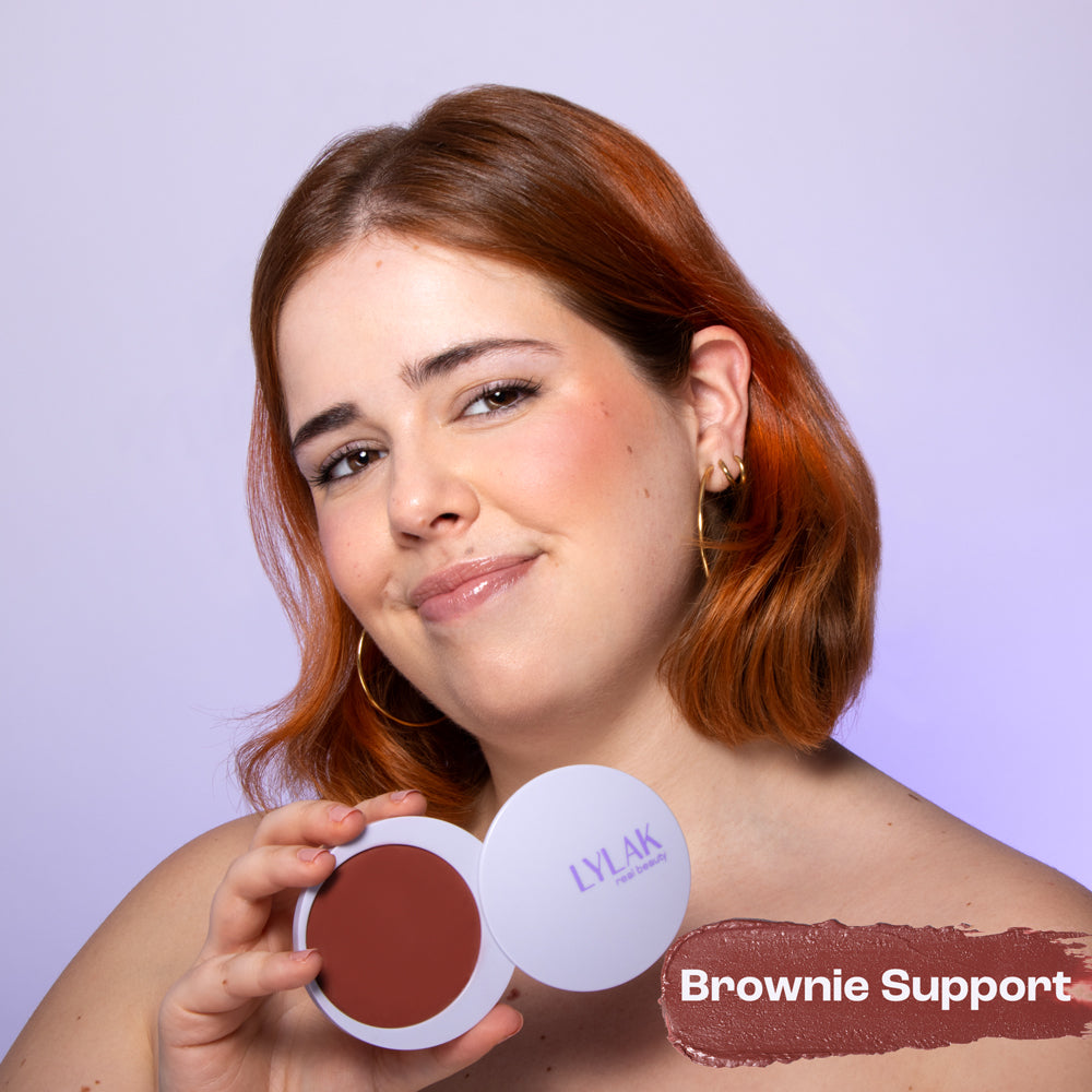 Trust Blush Creamy Buildable Demi Matte Blush Refill - Brownie Support